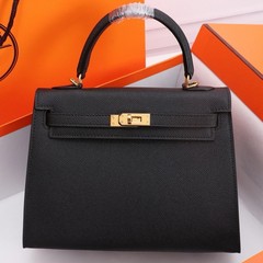 2025年新作 第二世代 ミニケリー アウターシーム キーイーパームプリント シングルショルダー クロスボディ ハンドバッグ レディース
