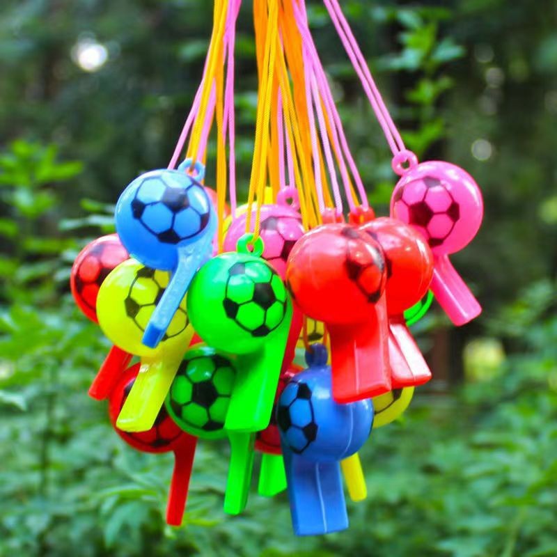 Children's Football Whistle Coach Whistle Cheerleading Props Colorfulful Football Whistle Kidsren's Small Toys