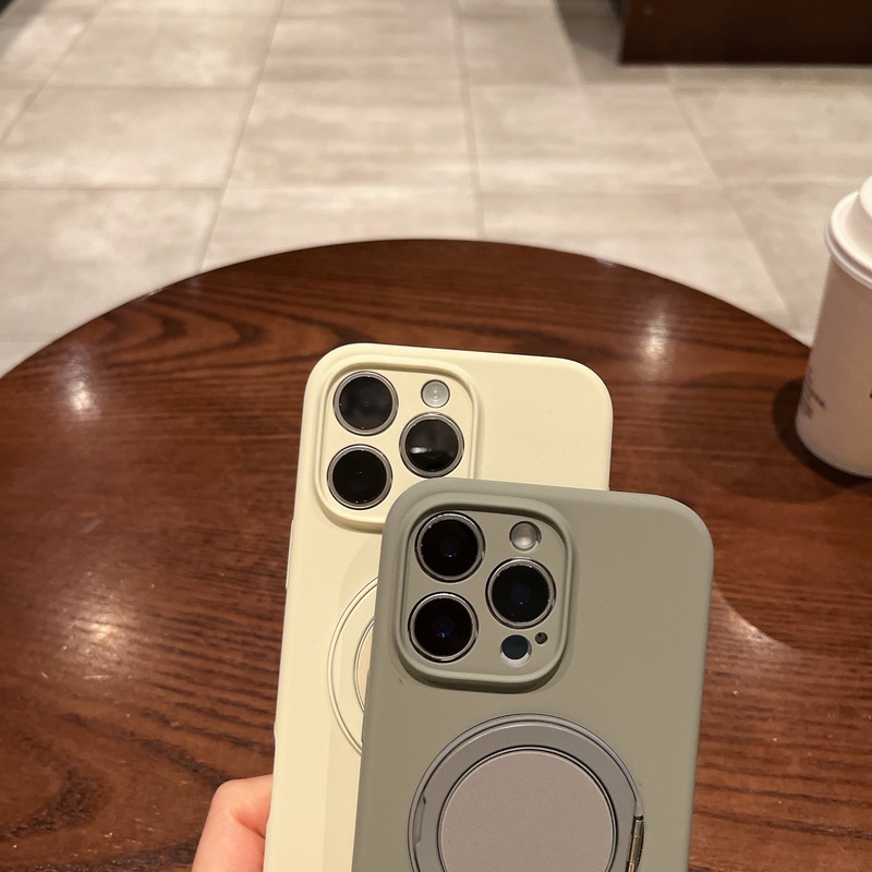 液态肤磁吸旋转支架适用iPhone16PROMAX手机壳苹果15马卡龙精孔14|undefined