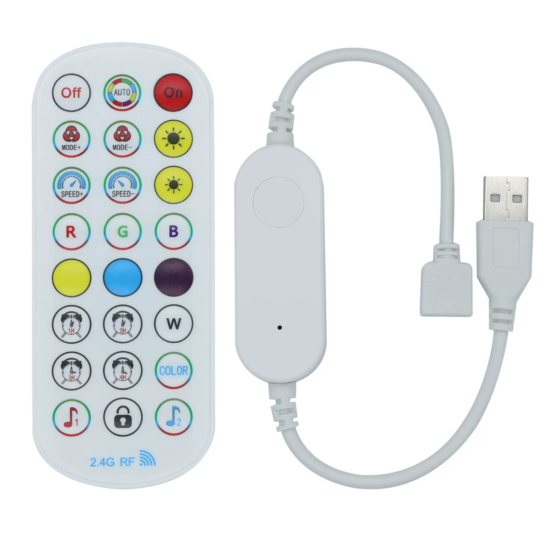 (Cross-border trading), wireless colorful controller, smart mobile phone, 24 keys, remote control, 4G, bluetooth