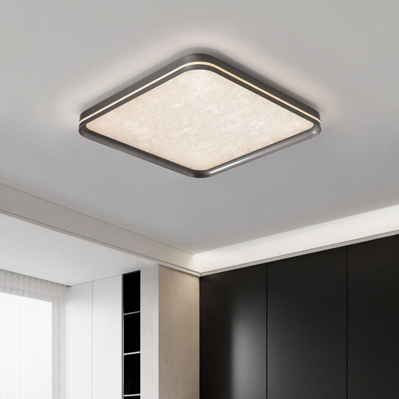 [Estrictamente seleccionado] Lámpara de sala de estar Lámpara de techo 2025 nueva lámpara nórdica moderna y sencilla lámpara principal de sala de estar para el hogar 536L