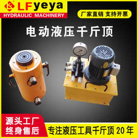 乐锋DYG RC QF型液压千斤顶10-1000吨手动电动液压千斤顶厂家优惠
