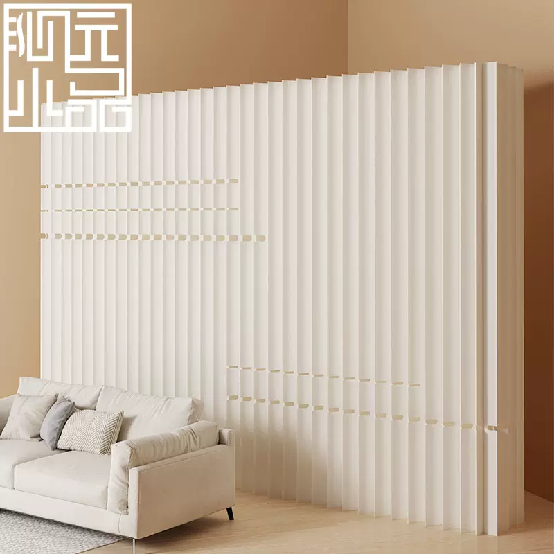 屏风隔断办公室玄关挡板直播背景墙商场展厅隔断墙折叠屏办公专用