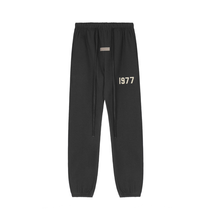 Foreign trade ESSENTIALS printed digital 1977 drawstring sports sweatpants, unisex loose-fit jogger pants, long pants