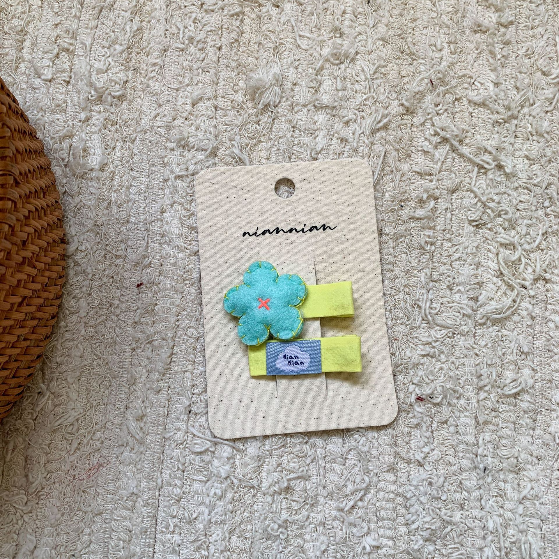 Sugar Pear ropa para niños brocas de tela para niños adorables 2026 niñas brocas de cabello frange BB brocas de arco accesorios para bebés