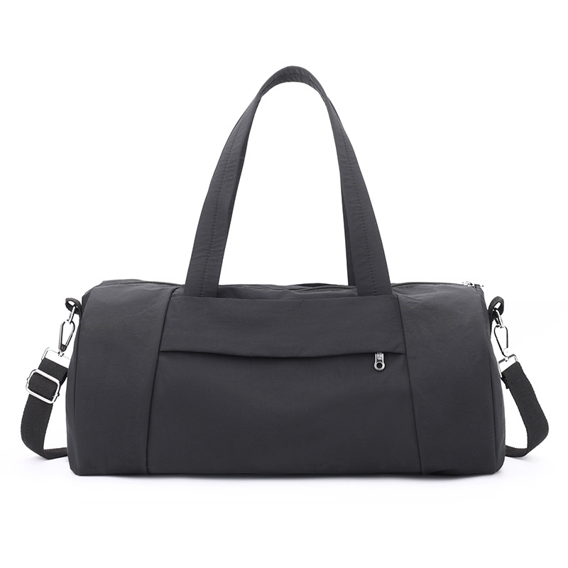 Bolsa de viaje de corta distancia de gran capacidad, bolsa de fitness de natación deportiva para mujeres, bolsa de equipaje de almacenamiento portátil de varios compartimentos para viajes de negocios