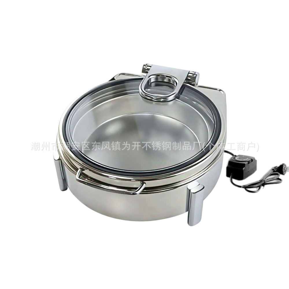 Horno de aislamiento térmico buffet de acero inoxidable de lujo horno de calentamiento eléctrico de desayuno comercial horno Buffy solapa de cocina caliente del Hotel image 24