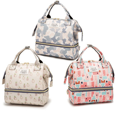 Mummy mom Baby go out portable knapsack Ultralight Shoulders trumpet 2020 new pattern Diagonal Chao Ma Small bag