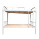 Factory wholesale elbow upper and lower iron frame bed thickened 0.9 meters wide student dormitory bunk bed high and low iron bed