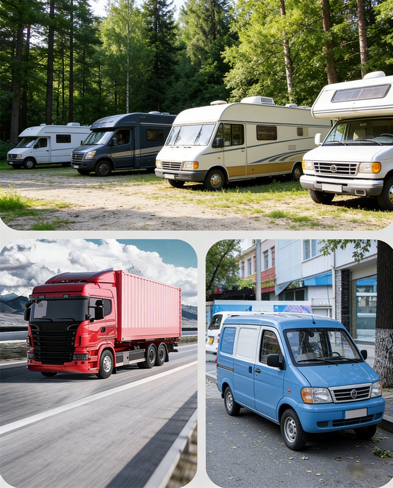 Cross-Border Supply of Integrated Parking Air Conditioners 12V24V Top-Mounted Inverter with High Cooling Capacity for Cooling and Heating in Light Trucks and Rvs