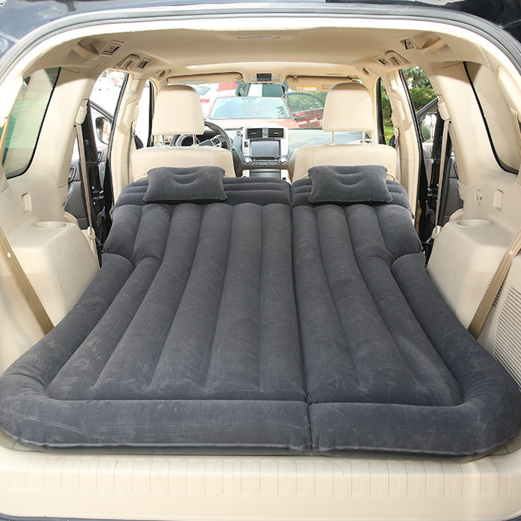 Car air mattress for the back seat of sedans, portable and comfortable for travel, quick inflation, available for dropshipping