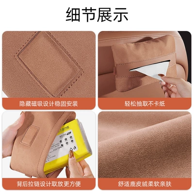Car tissue box/set — Dispenser