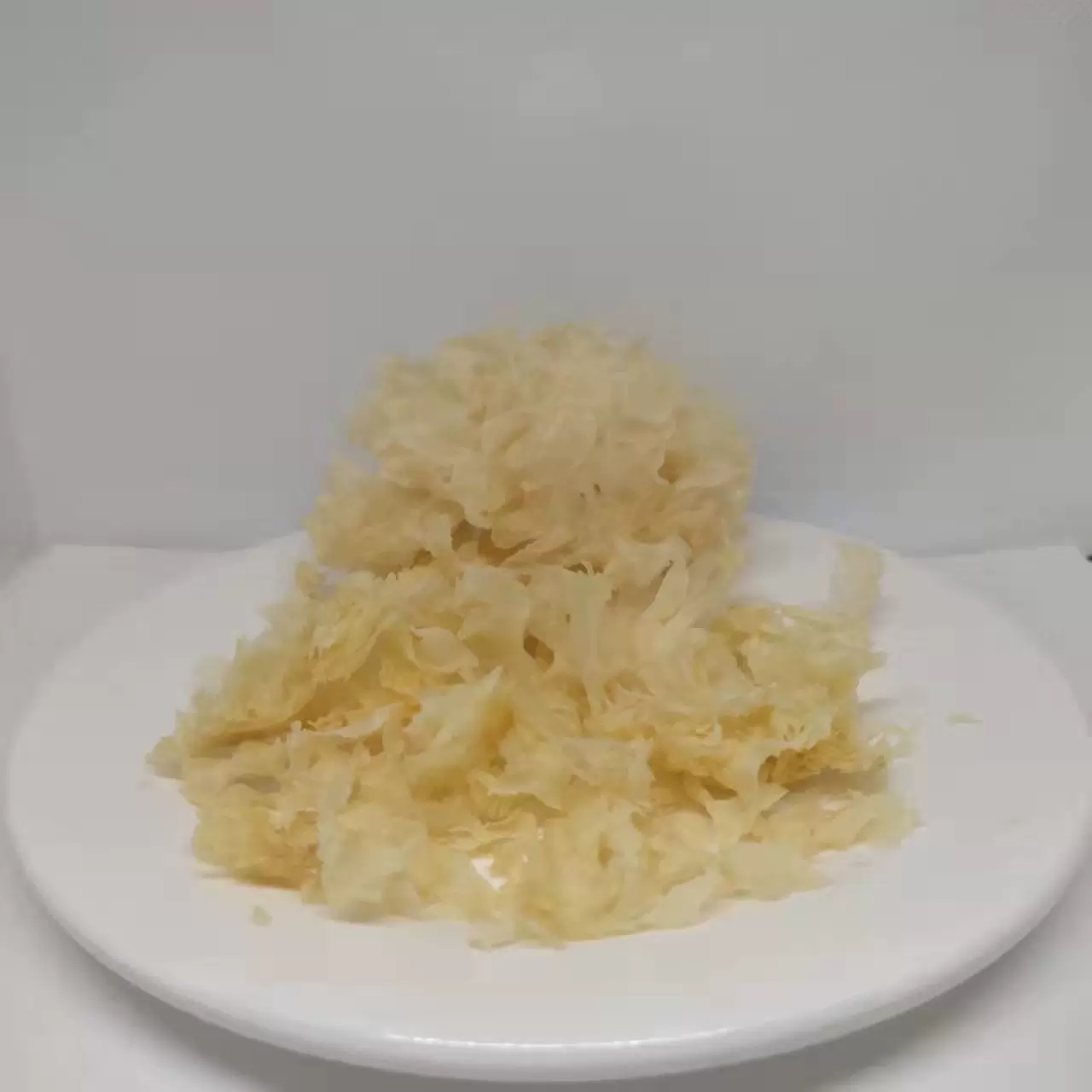 鑫榕钰 椴木小银耳碎片椴木雪耳糯耳碎小朵菇农山泉水灌盖