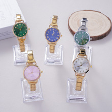 韩版女士手表水钻弹力小巧气质手链满天星休闲学生男士石英表跨境