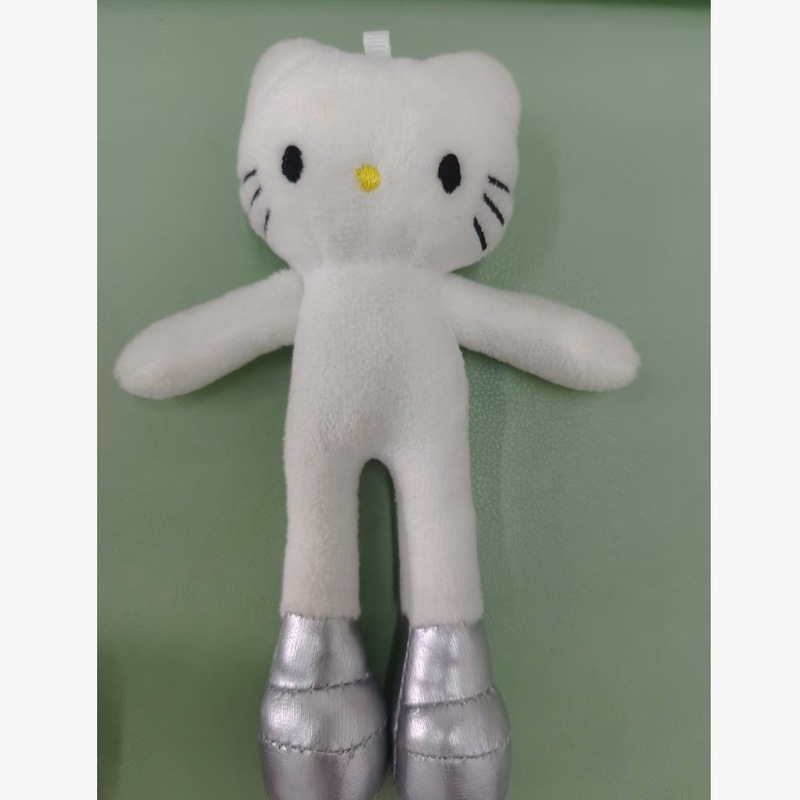 新しいぬいぐるみ長い脚の裸の赤ちゃん猫ぬいぐるみペンダント DIY 衣類白皮黒皮在庫卸売|undefined