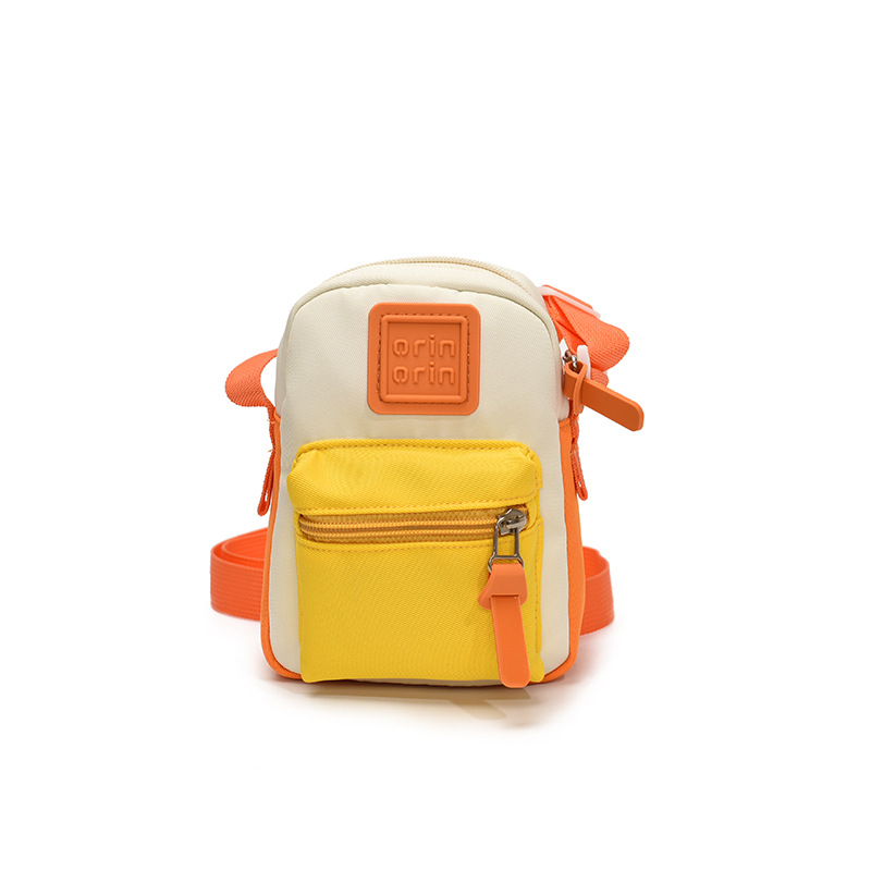 Bolso de hombro para niños y niñas con letras de estilo occidental mini lindo viaje al aire libre monedero para bebés nuevo bolso para niños de comercio exterior