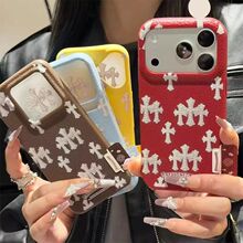 高级十字架款适用苹果17手机壳16promax防摔15Pro全包13/14保护套