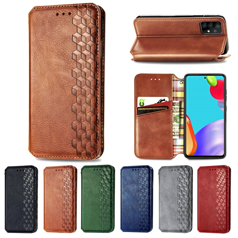 Foreign Trade Hot Sale for Samsung Galaxy A52 Business Phone Leather Case Magnetic Suction Leather A73/A12 Protective Case