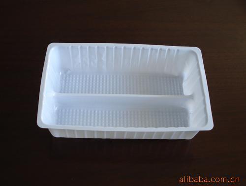 山东厂家供应饼干蛋卷糕点类等各种食品塑料托盒托盘