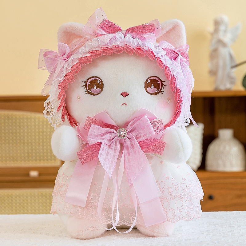 新しいリサ猫ぬいぐるみかわいいリサウサギ人形ぬいぐるみ抱き枕子供女の子プレゼント|undefined