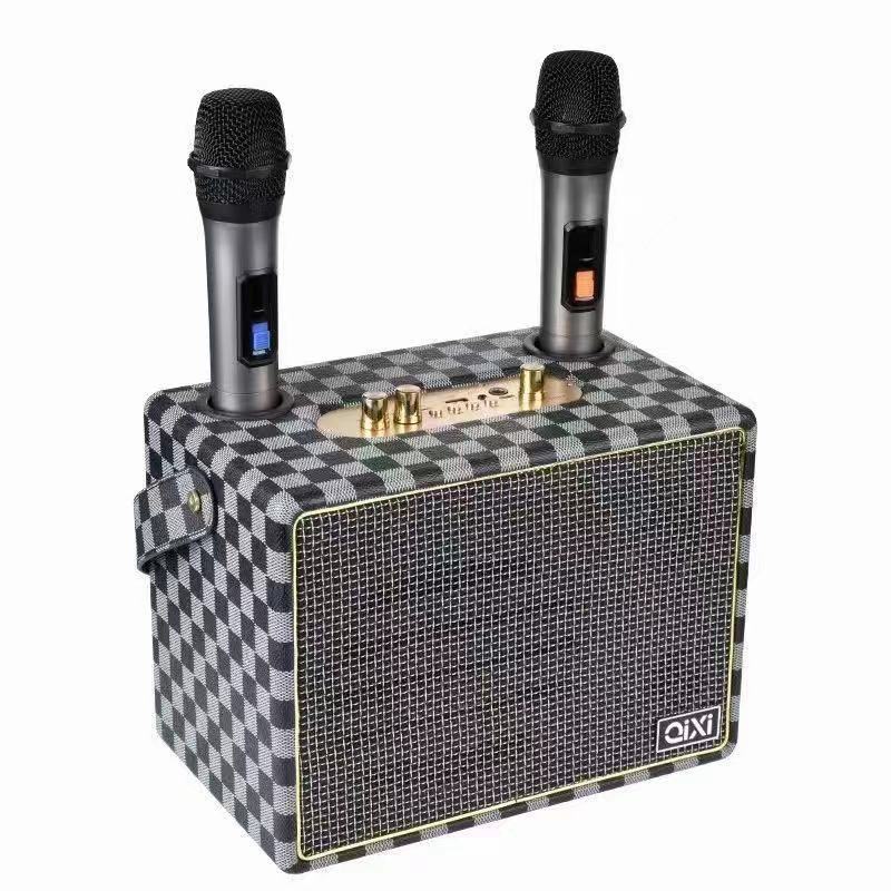 Sk-2039 Bluetooth Speaker Portable Karaoke Machine Wireless All-In-One Karaoke Singing and Song-Playing Home Ktv Speaker