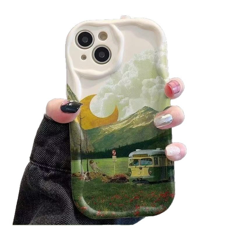 Xingyue Yunhai para Apple 16Promax funda para teléfono móvil Anti-caída iPhone15 Japón y Corea del Sur ins14/13 Europa y América 12