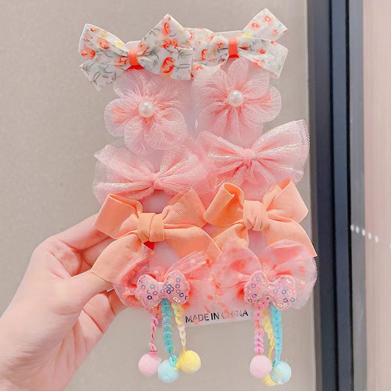 Lindo princesa arco horquilla Corea del Sur Nueva horquilla para niños chica pelo roto flequillo clip accesorios para el cabello del bebé