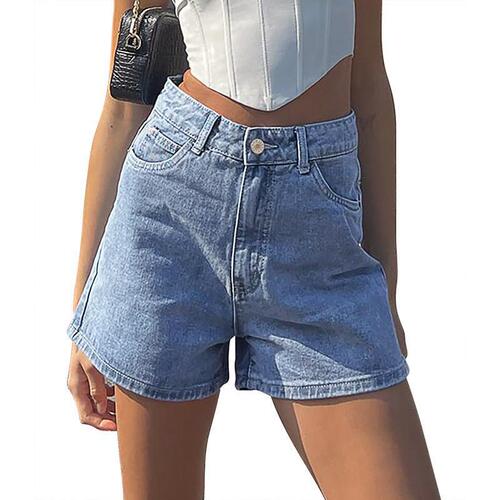 Women's Casual Denim Shorts Summer Jeans Stretchy Hot Short