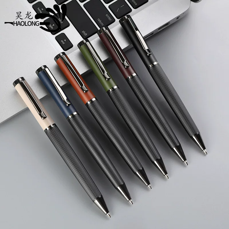 Metal matte ballpoint pen, gift pen, (Physicals), wide color palette