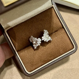 小红书同款闪耀星辰银色拉丝满天星开口戒指女款时尚轻奢微镶锆石