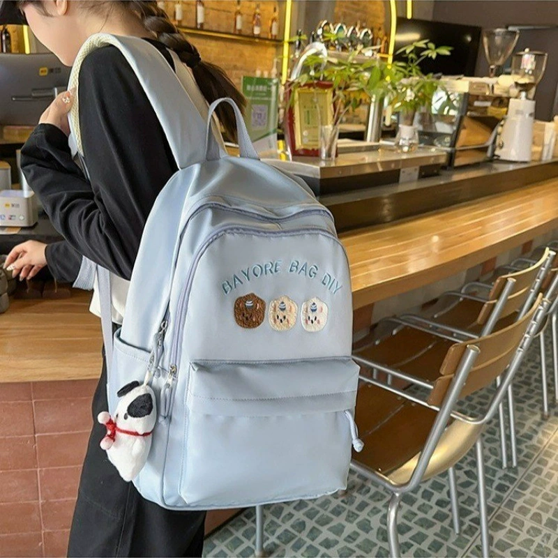 Backpack, cute Japanese high quality capacious shoulder bag for elementary school students, for secondary school, for teenagers