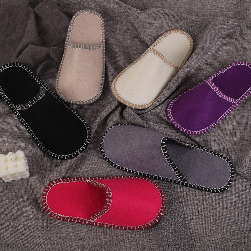 45g Weight Slippers Home Textiles & Decor Type Nonwoven, Felt Material Multicolor Pattern All Seasons Season Casual, Elegant, Pastoral Style Multicolor Women's Shoes Nonwoven Felt All Seasons 1