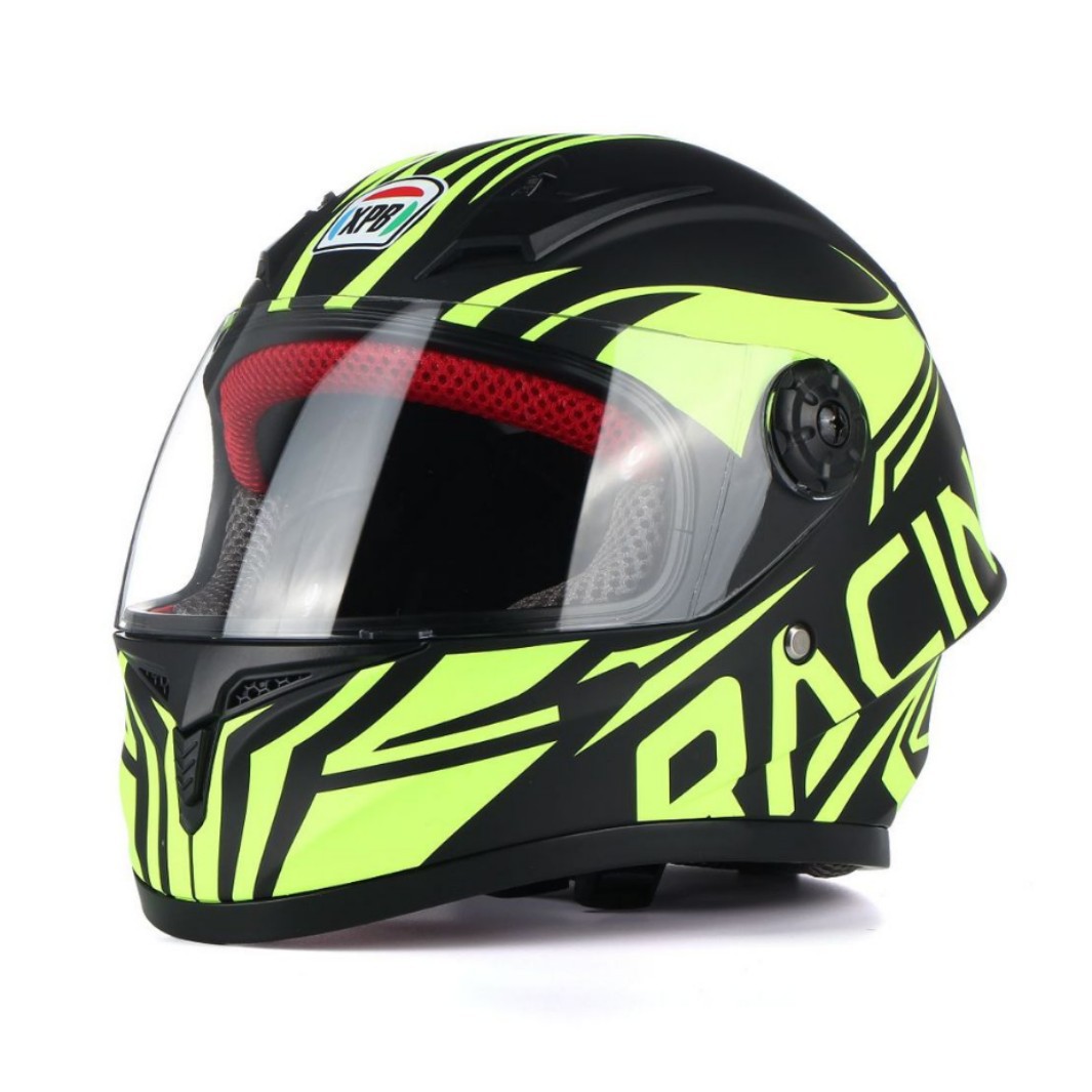 Matt black and yellow army with clear lenses