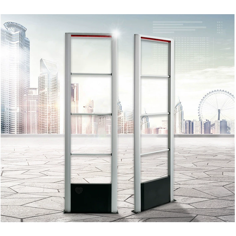 Супермаркет, дверь для обнаружения краж, RF 8,2 МГц, торговый центр, защита от краж, контроль доступа, RF антенна, приемопередатчик, встроенная система сигнализации