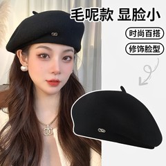 ウールのベレー帽の子供は秋冬に保温します。