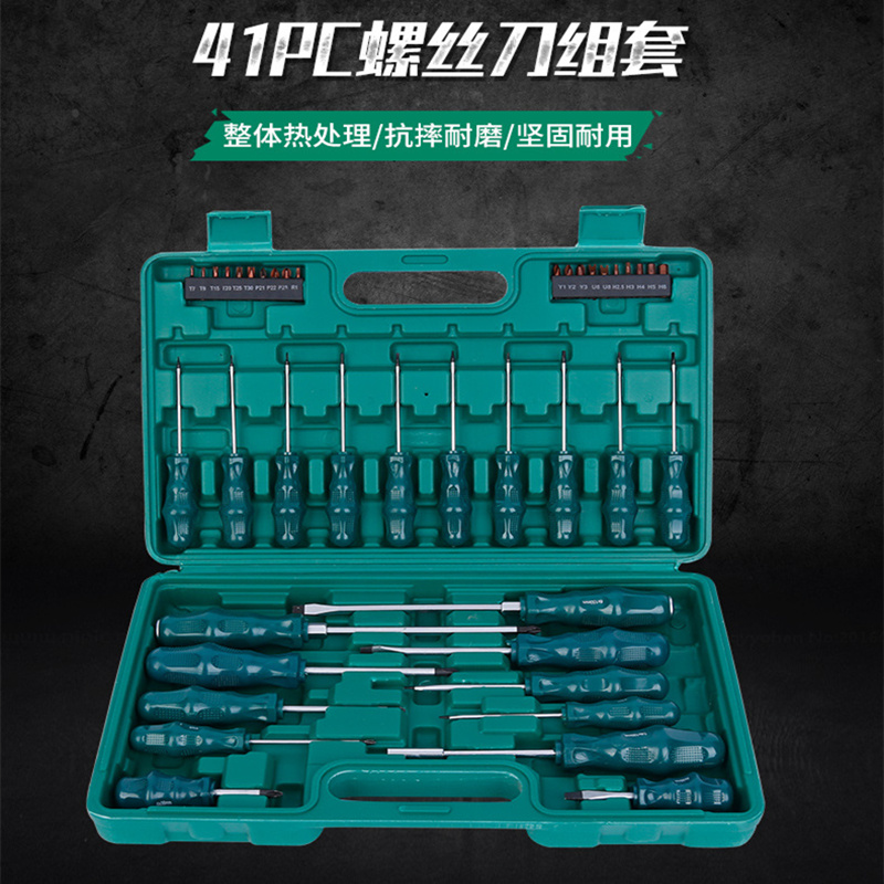 Juego de destornillador de 41 piezas