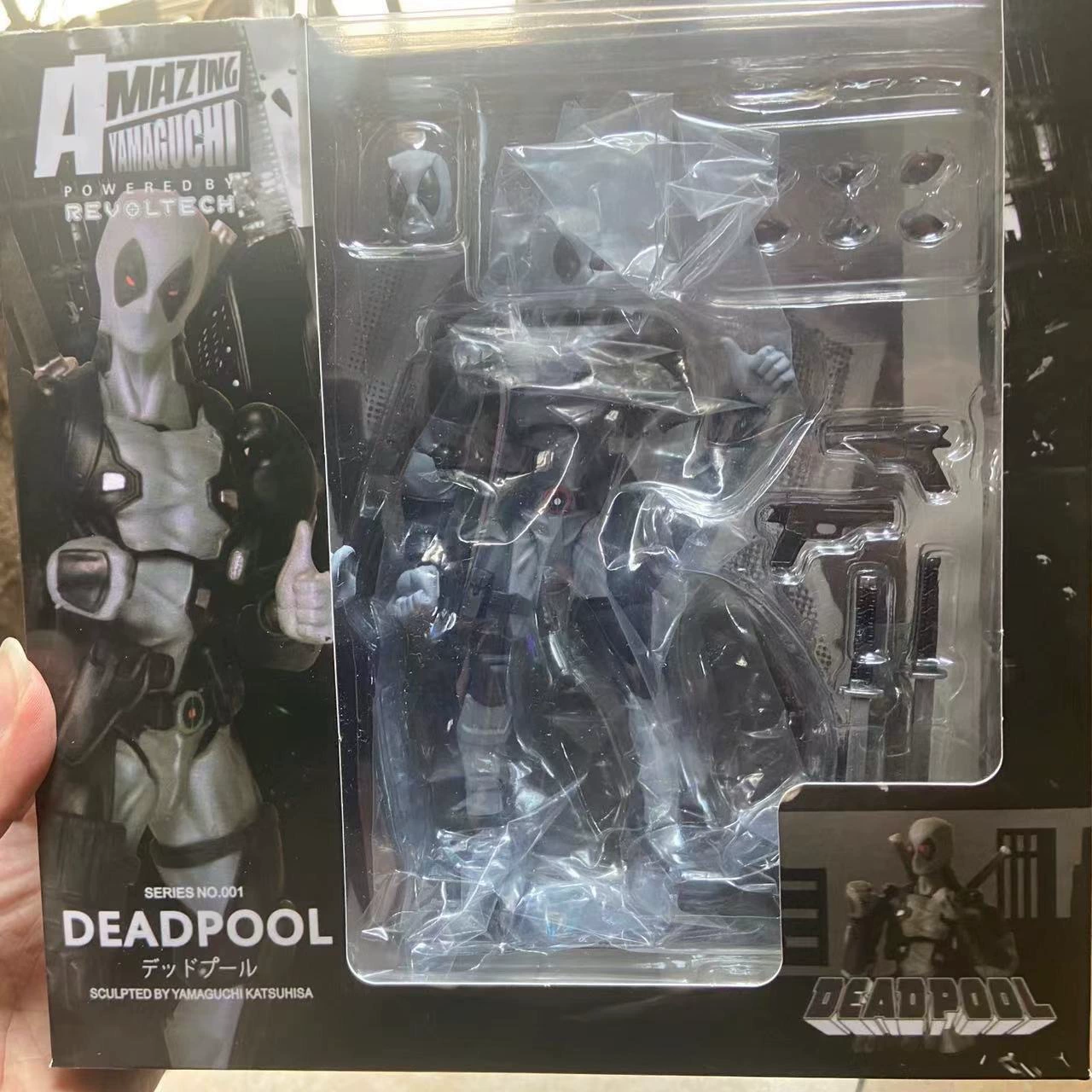 Yamaguchi Dead Wolf, шарнирная подвижная фигурка с лицом и рукоятью (коробки для демонстрации)