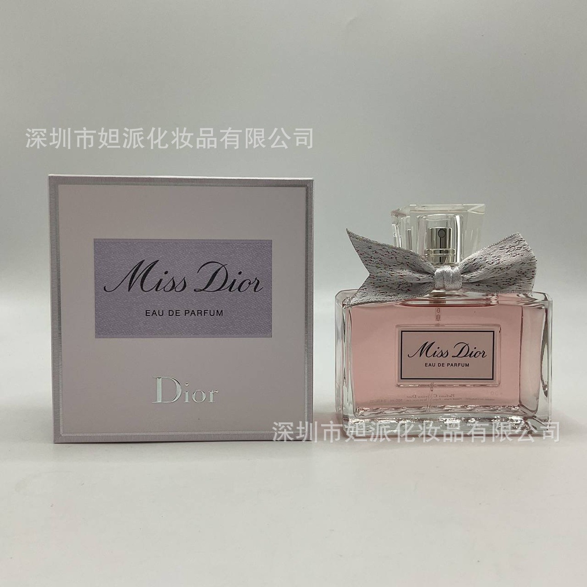 Botella cuadrada con cinta dulce 100ml