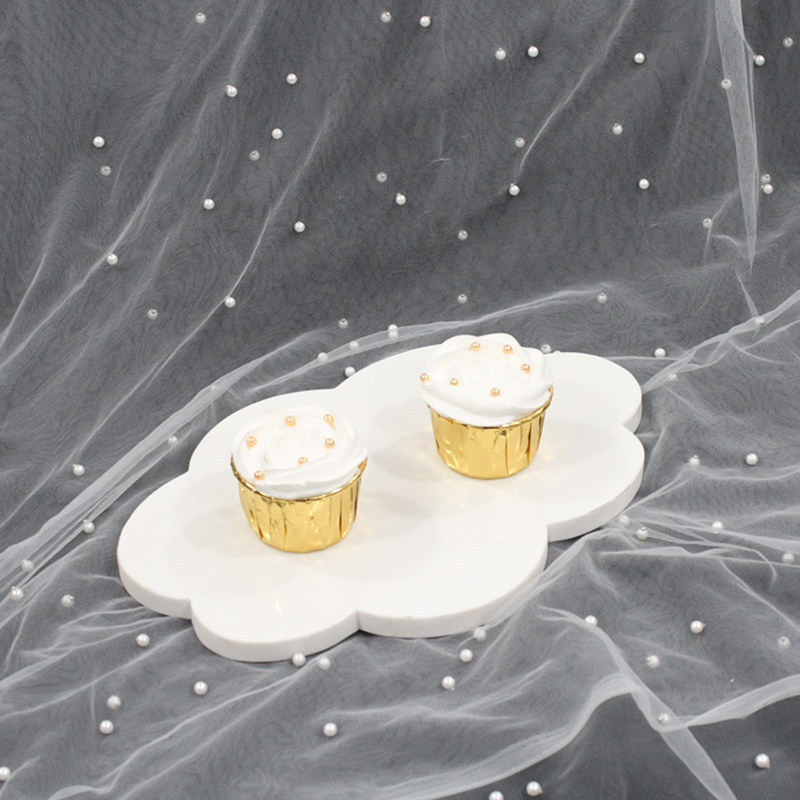 Tabla de postres europea decoración estante de exhibición platos de postres comida fría mesa de té estante de pastel rack de té de la tarde image 7