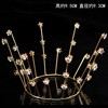 Metal lace decorations for princess, crown, hair accessory for bride