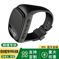 腕時計 Bluetooth スピーカー アウトドア スポーツ タイプ ウォッチ オーディオ Selfie ウォッチ スピーカー アラーム ウォッチ オーディオ B90
