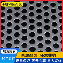 定制不锈钢穿孔板带孔垫板多孔板粉碎机筛片微孔冲孔网板圆孔网