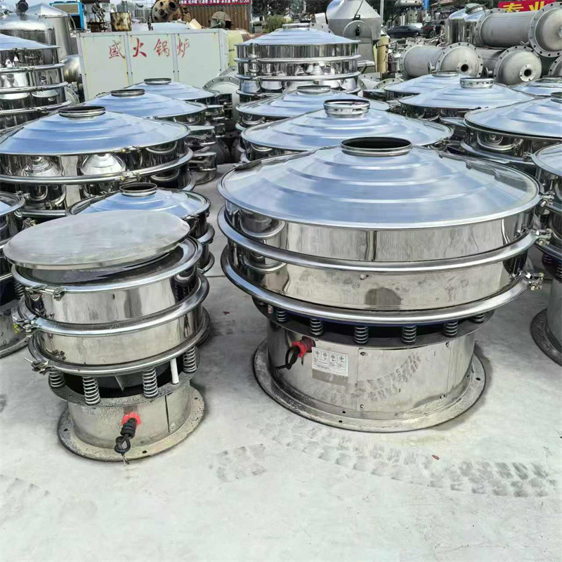 现货出售不锈钢圆形振动筛 多层分级震动筛 不锈钢多层振动筛