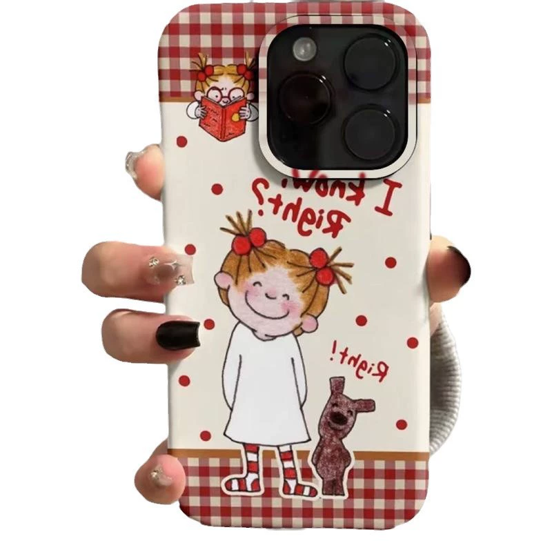 Apple, iPhone16, чехол с мультфильмом, японский и корейский, 15/14/13, 13promax, 11, 78plus