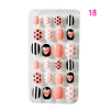 Nail stickers for manicure, children's fake nails, 24 pieces, ready-made product