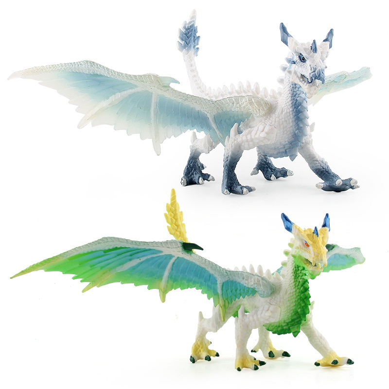 Simulación DE LOS NIÑOS sólido dinosaurio Jurásico modelo mito animal plástico Dragón Volador dinosaurio traje de juguete adornos
