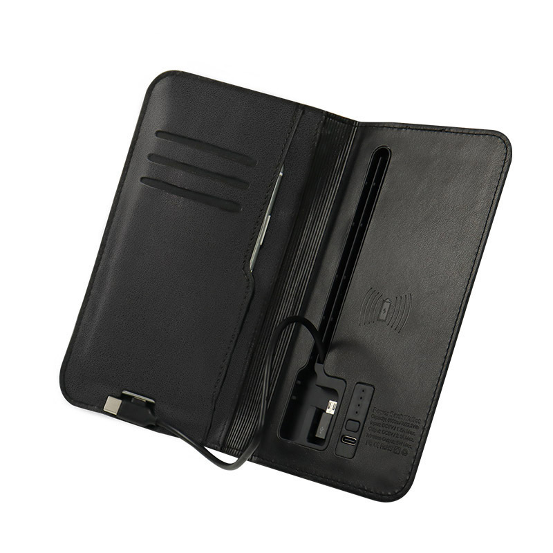 Power Bank Wallet Wireless Charging Wallet Mobile Power Wallet Wallet Powerbank Storage