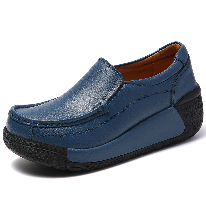 블루 싱글 슈즈