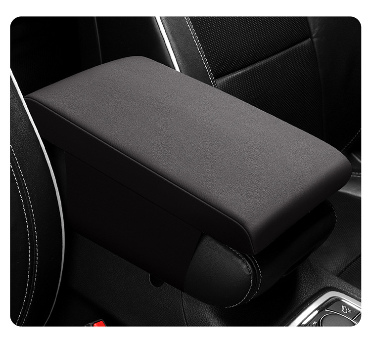 Car armrest box cushion memory foam rebound booster cushion for all seasons universal central armrest cushion car elbow cushion