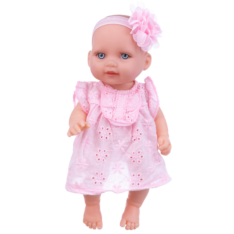 定制11寸仿真搪胶娃娃儿童玩具潮玩公仔重生娃娃玩偶来图来样定做详情13